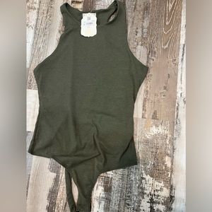 Altar’d State green body suit never worn large